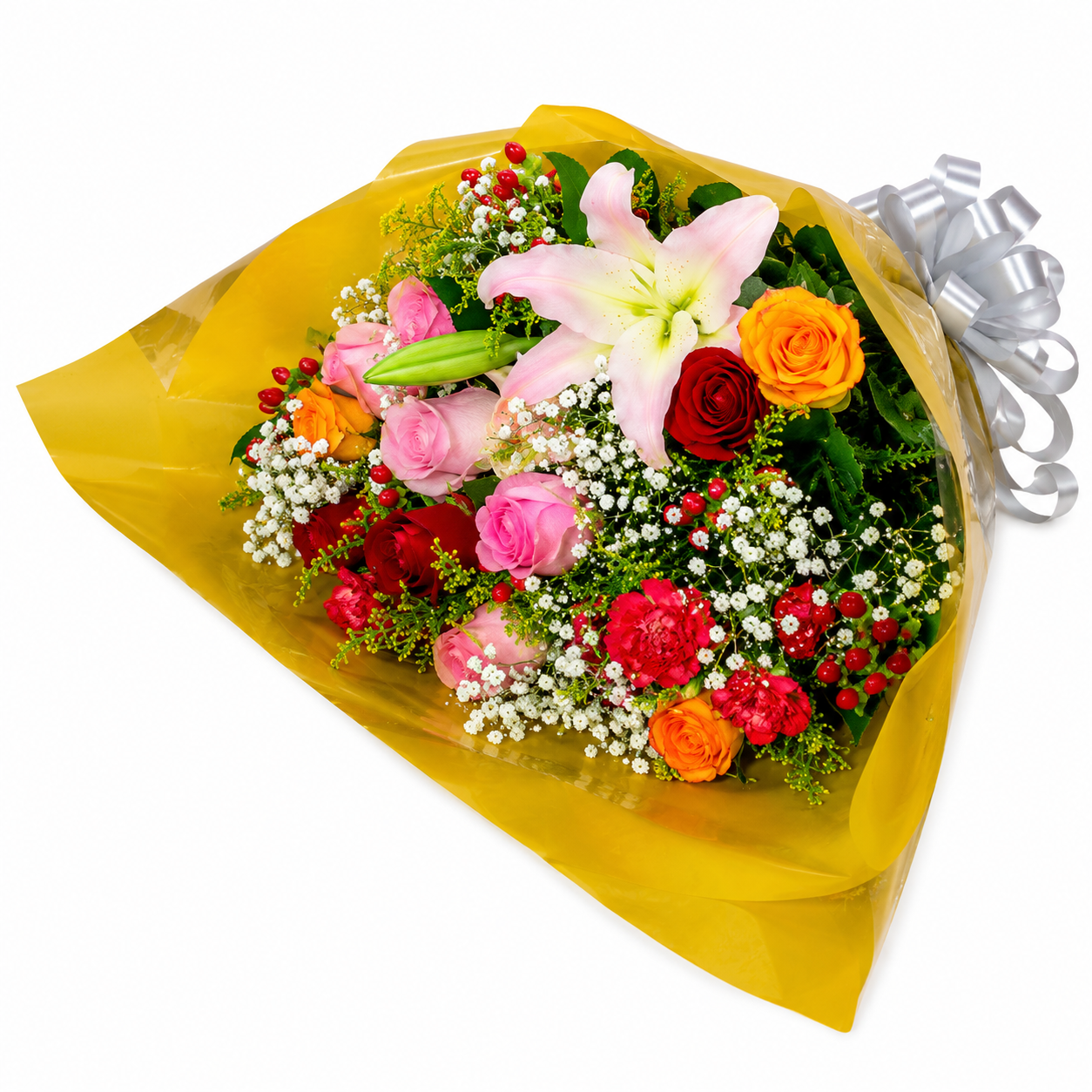 Buquê de Flores Nobres com Lírios - Esplendor