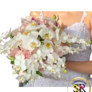 🌸💐 Buquê de Noiva – Orquídeas 💐🌸