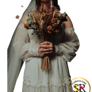 🌾💐 Buquê de Noiva – Flores Secas 💐🌾