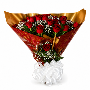 Buquê 24 Rosas - As Cores do natal II