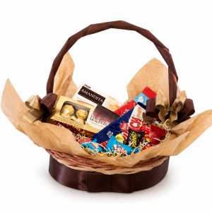Cesta de Chocolates - Magnificamente doce!