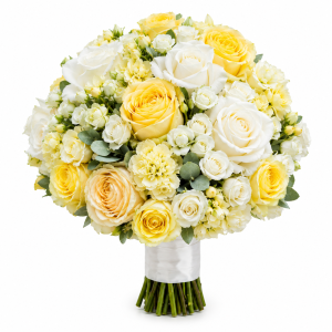 🤍💐 Buquê de Noiva – Rosas e Mini Rosas💐🤍
